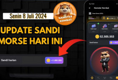 Sandi Morse Hamster Kombat Hari Ini 8 Juli 2024, Dapatkan Jutaan Koin Gratis Langsung Masuk Wallet Crypto 