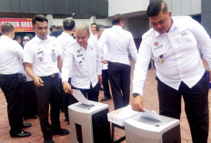 Lapas Narkotika Kelas IIA Muara Beliti Ikuti Pemusnahan Arsip Inaktif di Kemenkumham Sumsel