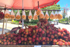 Pembeli Penasaran Dengan Rasa Rambutan Diluar Musim 