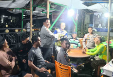 Sambangi Pos Siskamling, Ciptakan Kamtibmas yang Kondusif 