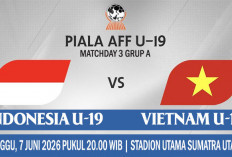 Penentuan Juara Grup, Prediksi Indonesia U19 vs Vietnam U19, Piala AFF U19 2026, Grup A, Matchday 3