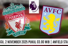 Kekalahan The Reds Berlanjut?, Prediksi Liverpool vs Aston Villa, Liga Inggris 2025, Pekan 10, Live di Mana?
