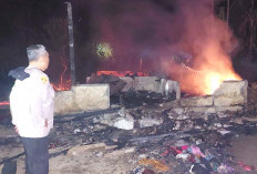 Eks Perumahan Guru SD di Musi Rawas Terbakar, 3 Keluarga Kehilangan Tempat Tinggal