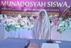 31 Pelajar SIT Mutiara Cendekia Lubuk Linggau Munaqosyah Tilawah Metode Wafa, ini Keunggulannya