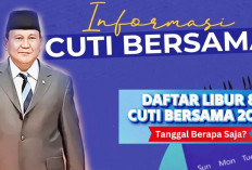 Presiden Prabowo Putuskan Cuti bersama 2025 Cukup dengan 10 Hari Saja 