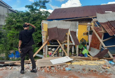 Dapur Rumah Warga di Lubuk Linggau Hancur Setelah Ada Ledakan, Diduga Disebabkan Tabung LPG Meledak