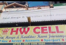 HW Cell Lubuk Linggau Tawarkan Handphone Terbaik Berbagai Merk, Aksesoris Hingga Layanan Service HP