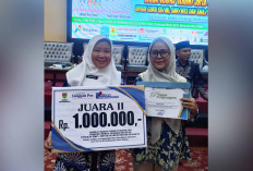 Berkat Support Kepsek, Guru SMPN Sukamana Juara 2 LCC Guruku Hebat Guruku Mantab Tingkat Kabupaten Musi Rawas