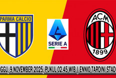 Prediksi Parma vs AC Milan, Serie A 2025/2026, 9 November 2025, Pekan ke-11, Berikut Link Live