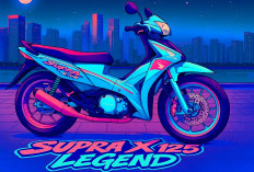 Legend, Tinggal Segini Harga dan Pajak Motor Honda Supra X 125 FI 2025? 