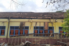 Ruang Belajar SD Negeri Bumi Agung Musi Rawas Rusak Parah, Begini Kegiatan Belajar yang Dijalani Siswa Siswiny