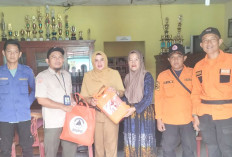 DPKPPB Lubuk Linggau Salurkan Bantuan Korban Banjir dan Tanah Longsor