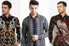 Gagah Berkarisma, Inilah 5 Rekomendasi Baju Batik Pria Mewah Kekinian Cocok Dipakai Untuk Berbagai Acara