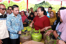 Operasi Pasar Murah Ringankan Pengeluaran Warga, LPG 3 Kilogram Cuma Rp21.000 Per Tabung