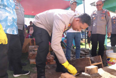 Kapolres Mura Ajak Seluruh Personel Kumpulkan Donasi untuk Bedah Rumah Warga Kurang Mampu