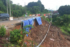 Perbaikan Jalan Longsor di Muara Beliti Musi Rawas Dimulai