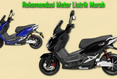 4 Rekomendasi Motor Listrik Murah, Cocok Dibawa ke Minimarket Membeli Cemilan