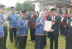 Hadiri Upacara Peringatan HUT Korpri ke 54, Ini Pesan Bupati Musi Rawas