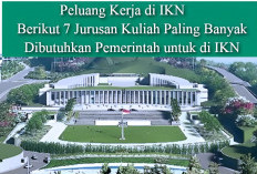 Peluang Kerja di IKN, Berikut 7 Jurusan Kuliah Paling Banyak Dibutuhkan Pemerintah untuk di IKN