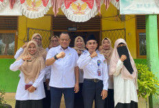 Hardiknas, Plt Kepala SMPN 14 Lubuk Linggau Ingatkan Peserta Didiknya Fokus Kejar Cita-cita