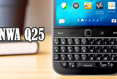 Blackberry Reinkarnasi Zinwa Q25 Ponsel QWERTY dengan Trackpad Android, Inilah Legend Never Die