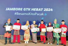 6 Guru, Pengawas dan Kepsek di Muratara Raih Juara Jambore GTK Hebat 2024 Tingkat Sumsel