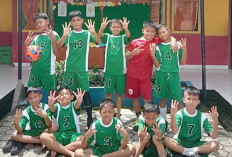 Ekskul Futsal SDN 34 Lubuk Linggau Antusias Gelar Latihan di Halaman Sekolah
