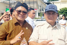 Prabowo Menyapa Warga Musi Rawas, Diisi Hiburan Pelawak Kirun, Marwoto, dan Om Monata 