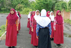 SDN 46 Lubuk Linggau Siap Berlaga di Lomba Gerak Jalan, Makin Intens Latihan