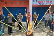 Kejaksaan Negeri Musi Rawas Musnahkan Barang Bukti 41 Perkara 