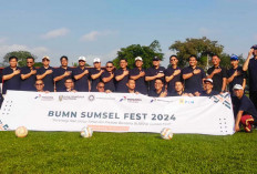 Bersinergi melalui Olahraga, BUMN se-Kota Palembang Selenggarakan BUMN Sumsel Fest 2024