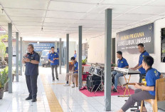Warga Binaan Lapas Lubuk Linggau Hibur Keluarga yang Berkunjung