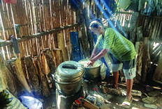 Kreatif, Warga Musi Rawas ini Berhasil Kembangan Usaha Pembuatan Tiwul