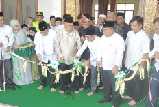 7 Bulan Dibangun, Masjid H. Asnawi Anang Muratara Resmi Dibuka untuk Umum, Fasilitasnya Luar Biasa