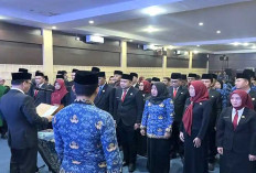 37 Pejabat Pemkab Empat Lawang Dilantik, Joncik Muhammad : Semua Akan Dievaluasi Berdasarkan Kinerja  