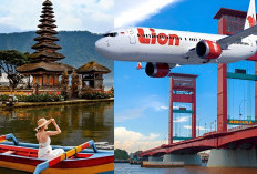 Kabar Baik Wisatawan! Lion Air Resmi Buka Rute Langsung Bali-Palembang, Ini Jadwalnya