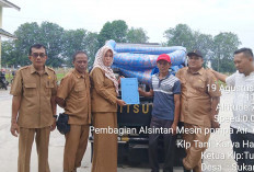 Kabupaten Musi Rawas Dapat Tambahan Bantuan Pompa Air  Total 97 Unit