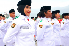 13 Agustus Pengukuhan Paskibraka 2025, Daftar Pengibar Bendera Merah Putih dari 38 Provinsi