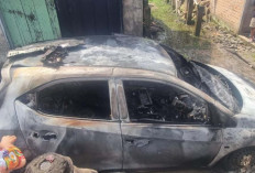 Mengantuk Saat Mudik Mobil Keluarga Terbakar, Begini Kronologinya