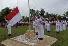 SDN Taba Renah Musi Rawas Gelar Upacara HUT Musi Rawas dan Hari Kartini