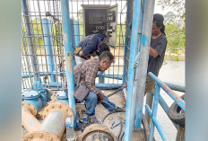 Pompa Air Terbakar IKK Karya Sakti Tidak Bisa Produksi Air Bersih 