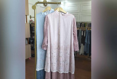 Busana Lebaran Kekinian di Butik Lubuk Linggau, Elegan Bahan Impor 