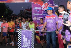Bhayangkara Muba Fun Run Banjir Peserta Banjir Hadiah