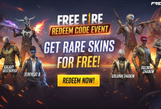 Kode Redeem FF Resmi Garena Hari Ini, Skin Langka Bisa Didapat Gratis