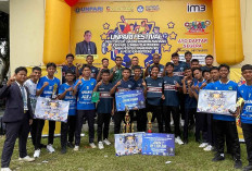 Tim Voli dan Futsal SMAN Tugumulyo Musi Rawas Borong Juara Rektor UNPARI Cup 2024