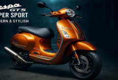 2025 Harga Pajak Motor Matic Vespa GTS Super Sport 150 ABS Segini, Hadirkan Fitur Tambahan