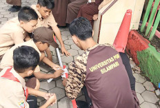 Bangun Karakter Anak, SDN 25 Lubuk Linggau Giatkan Latihan Ekskul Pramuka