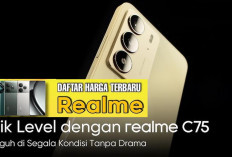 Daftar Harga Realme Sambut Tahun Baru 2025, Ada Ponsel Realme C75 Kuat Terbaru Turun Harga  