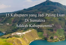 Ini Dia 15 Kabupaten yang Jadi Paling Luas di Sumatera, Adakah Kabupatenmu?