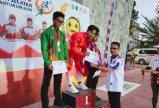 Cabor Panjat Tebing Muba Penuhi Target Medali Emas PORPROV XV Tahun 2025